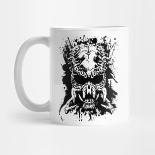 YAUTJA PREDATOR SKULL SPLATTER Mug